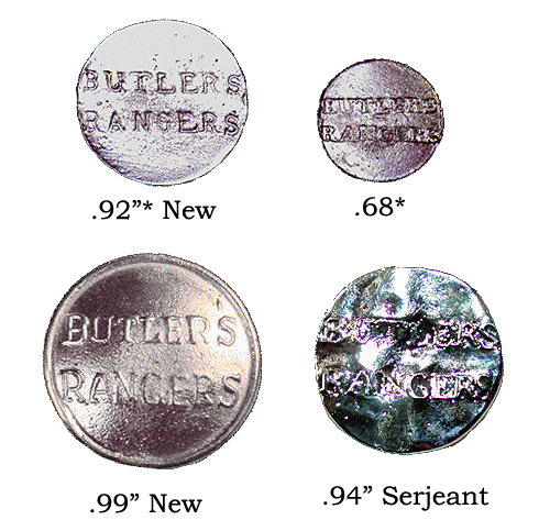Butler's Rangers Buttons